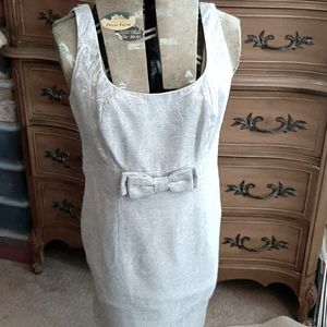 International Concepts silver retro dress.